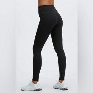 Black fabletics SculptKnit leggings